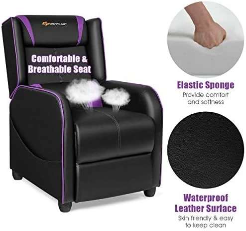 Massage Gaming Recliner Chair — Massage Chairs, Goplus