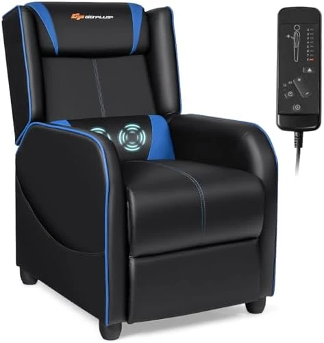 Massage Gaming Recliner Chair — Massage Chairs, Goplus