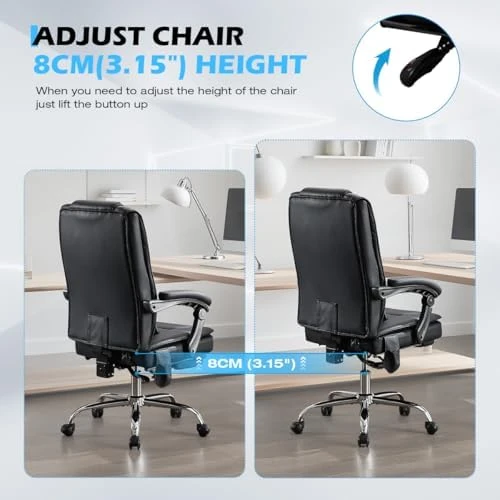 Massage Office Chair with Foot Rest — Massage Chairs, KWKSV