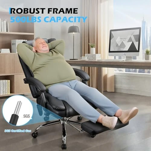 Massage Office Chair with Foot Rest — Massage Chairs, KWKSV