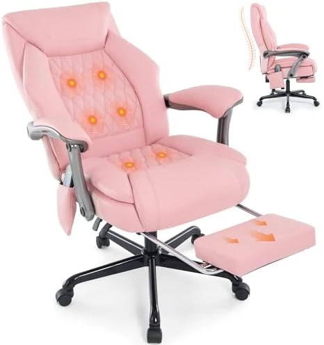 Massage Office Chair with Heat & Footrest — Massage Chairs, Xiuyu