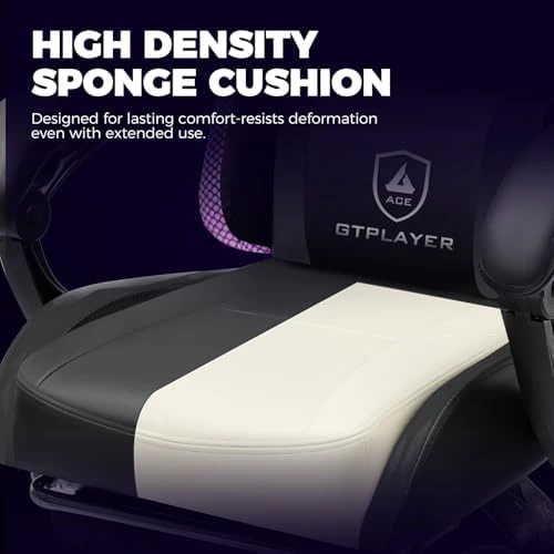 RGB Gaming Chair with Footrest — Smart Chairs, GTPLAYER