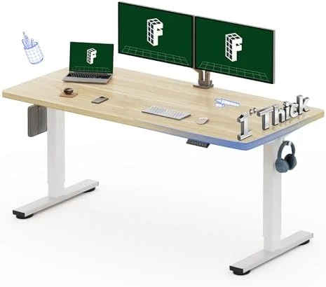 60x24 Inch Electric Standing Desk — Standing Desk, FLEXISPOT