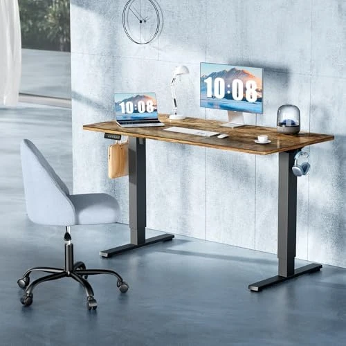 Electric Height Adjustable Standing Desk — Standing Desk, DUMOS