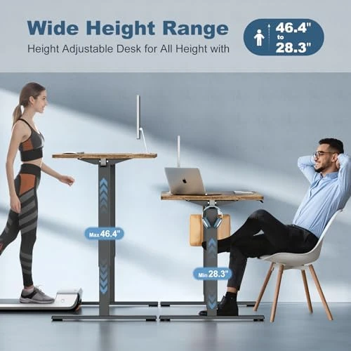 Electric Height Adjustable Standing Desk — Standing Desk, DUMOS