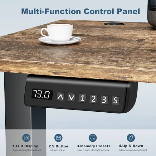 Electric Height Adjustable Standing Desk — Standing Desk, DUMOS