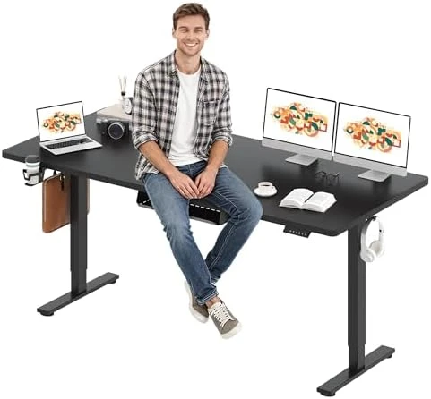 Electric Standing Desk 79 x 32 Inches — Standing Desk, SANODESK
