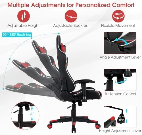 Gaming Desk and Chair Set — Smart Chairs, Tangkula