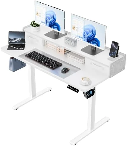 Height Adjustable Electric Standing Desk — Standing Desk, YESHOMY