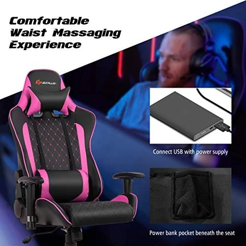 Massage Gaming Chair — Smart Chairs, Goplus