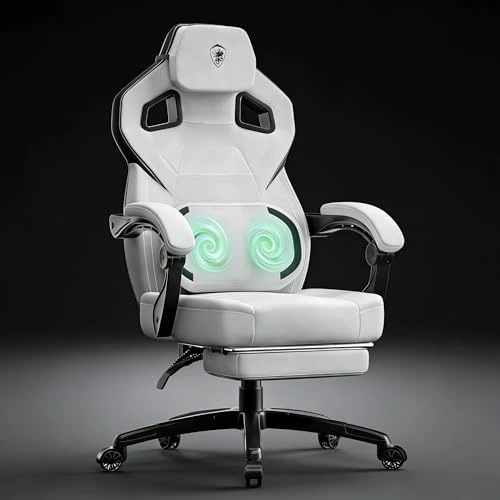 PU Leather Gaming Chair with Footrest — Smart Chairs, Dowinx