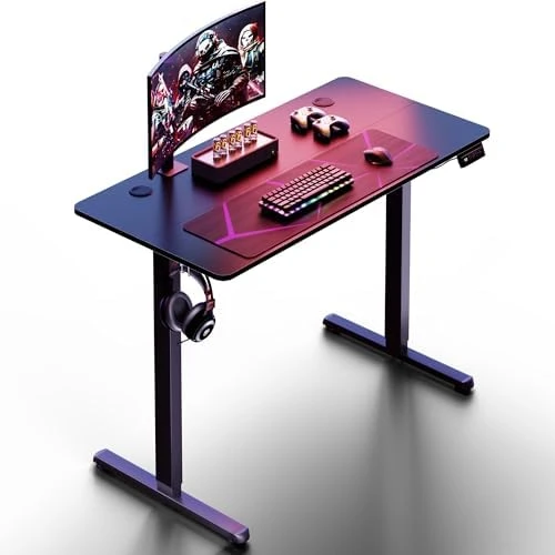 Standing Desk, 71x31 Inch Height Adjustable Electric Sit Stand Desk, Ergonomic Rising Computer Table, Modern Lift Gaming... — Standing Desk, Shintenchi