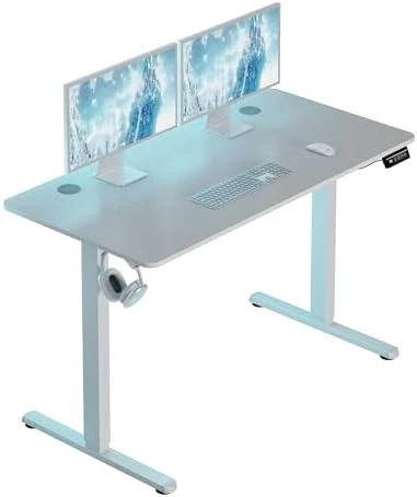 Standing Desk, 71x31 Inch Height Adjustable Electric Sit Stand Desk, Ergonomic Rising Computer Table, Modern Lift Gaming... — Standing Desk, Shintenchi