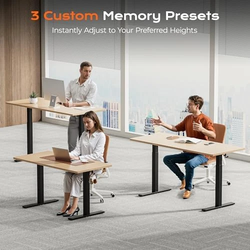 Dual Motor Electric Standing Desk Frame — Standing Desk, Huuger