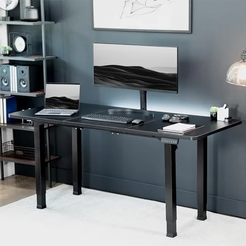 Electric 4-Leg Dual Motor Standing Desk Frame — Standing Desk, VIVO