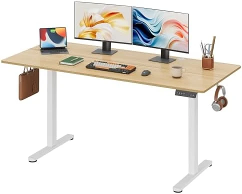 Electric Standing Desk, Adjustable Height Stand up Desk — Standing Desk, DEVAISE