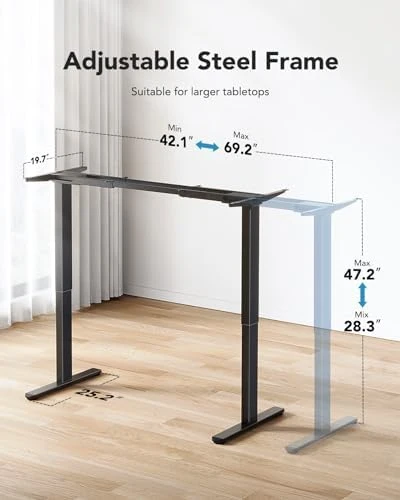 Electric Standing Desk Frame — Standing Desk, HUANUO