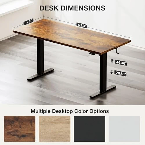Electric Standing Desk with Memory Presets & Cable Management — Standing Desk, Acrolix