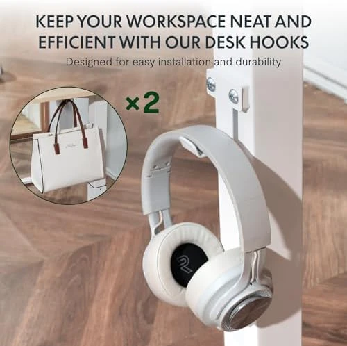 L-Shaped Standing Desk with Drawers — Standing Desk, FLEXISPOT