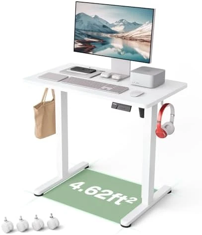 Large Standing Desk with Dual Monitor Setup — Standing Desk, Monomi