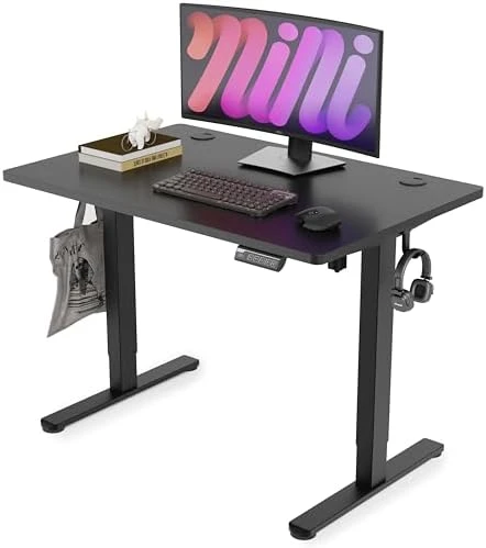 Large Standing Desk with Dual Monitor Setup — Standing Desk, Monomi