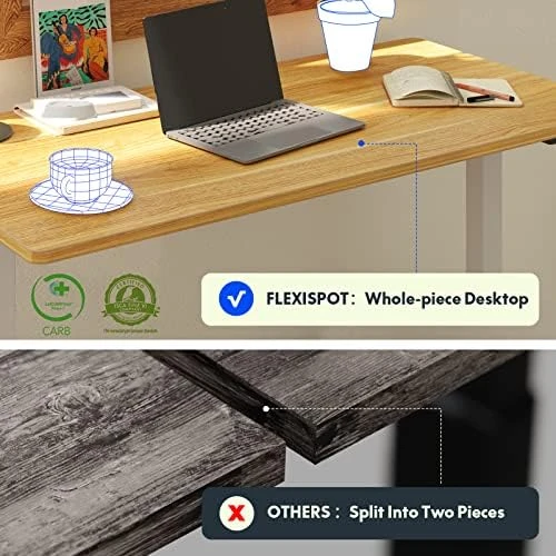 One-Piece Standing Desk 40 x 24 Inches — Standing Desk, FLEXISPOT