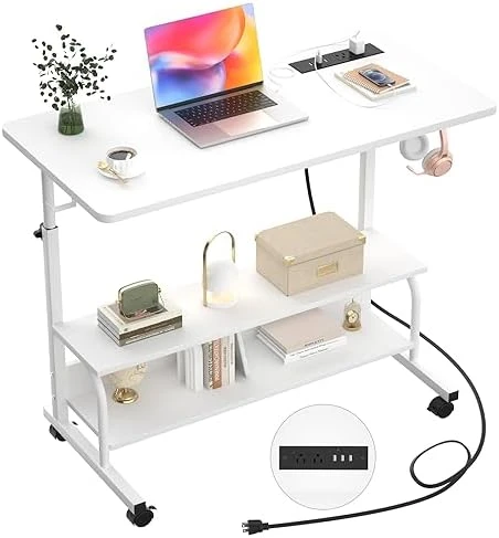 Rolling Standing Desk with Power Outlets — Standing Desk, Armocity