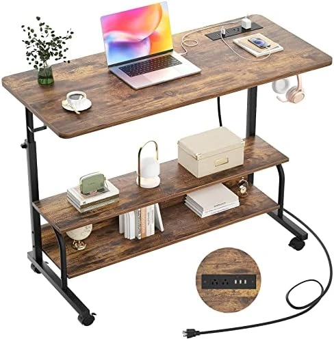 Rolling Standing Desk with Power Outlets — Standing Desk, Armocity