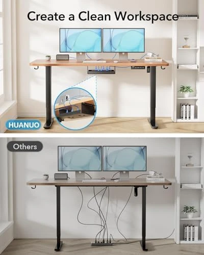 Standing Desk Frame with Powerful Brushless Motor — Standing Desk, HUANUO