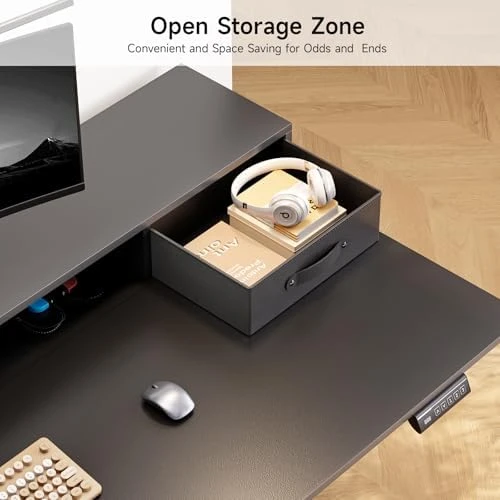 Standing Desk with Drawers — Standing Desk, ONBRILL