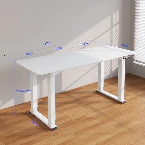 4-Leg Standing Desk with Memory Presets — Standing Desk, SANODESK