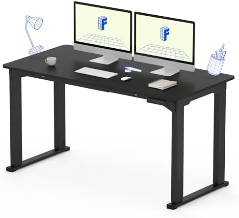 4-Leg Standing Desk with Storage — Standing Desk, FLEXISPOT