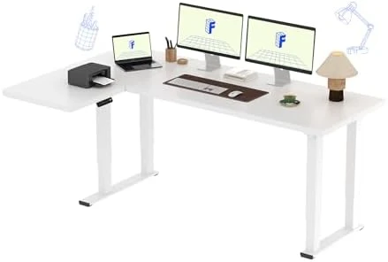 4-Leg Standing Desk with Storage — Standing Desk, FLEXISPOT