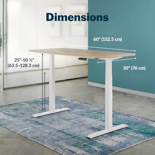 Adjustable Electric Standing Desk — Standing Desk, Vari
