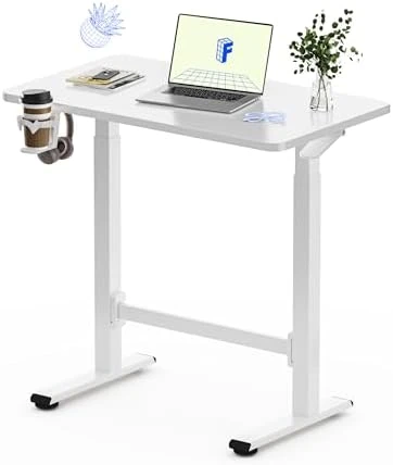 Adjustable Standing Desk with Wheels — Standing Desk, FLEXISPOT