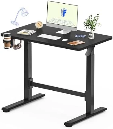 Adjustable Standing Desk with Wheels — Standing Desk, FLEXISPOT