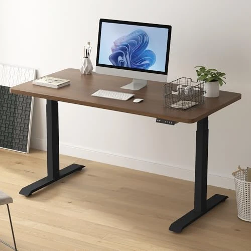 Dual Motor Electric Standing Desk Frame 3 Tier Legs Height Adjustable Handset with USB A+C Ports — Standing Desk, Fromann
