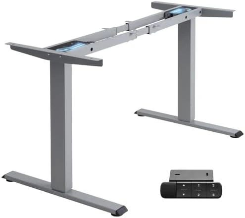Dual Motor Electric Standing Desk Frame — Standing Desk, TopSky