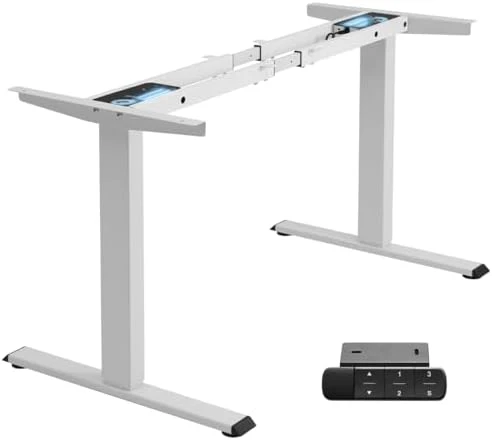 Dual Motor Electric Standing Desk Frame — Standing Desk, TopSky