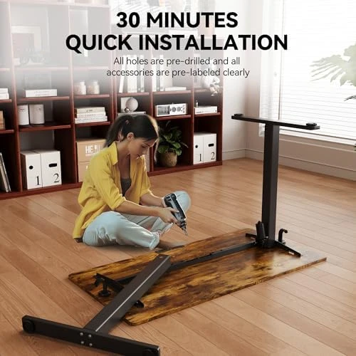 Electric Adjustable Height Standing Desk — Standing Desk, Gamork