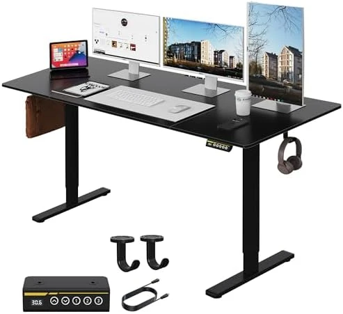 Electric Adjustable Height Standing Desk — Standing Desk, Gamork