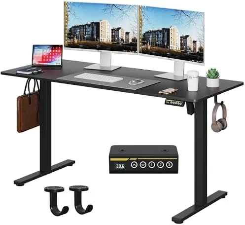 Electric Adjustable Height Standing Desk — Standing Desk, Gamork