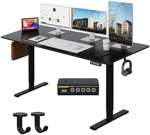 Electric Adjustable Height Standing Desk — Standing Desk, Gamork