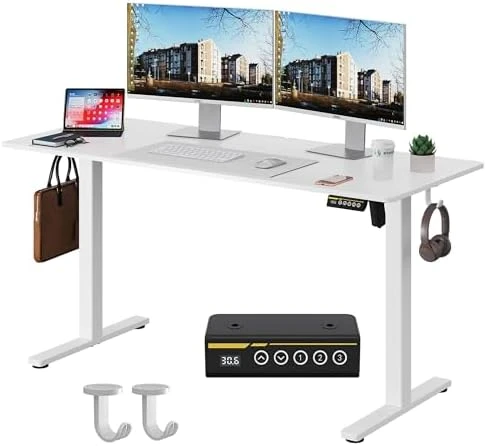 Electric Adjustable Height Standing Desk — Standing Desk, Gamork