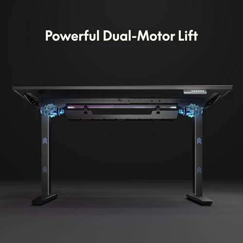 Electric RGB Gaming Standing Desk — Standing Desk, FLEXISPOT
