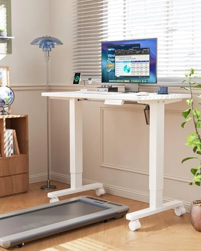 Electric Small Standing Desk — Standing Desk, HUANUO