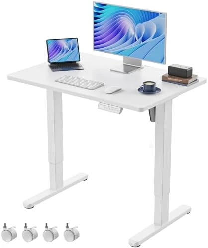 Electric Small Standing Desk — Standing Desk, HUANUO