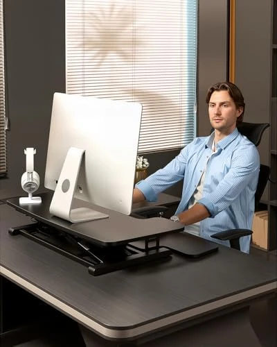 Electric Standing Desk Converter — Standing Desk, FLEXISPOT