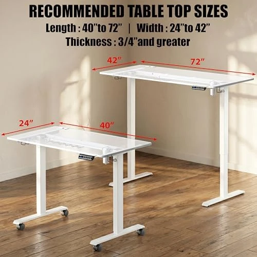 Electric Standing Desk Frame — Standing Desk, SHW