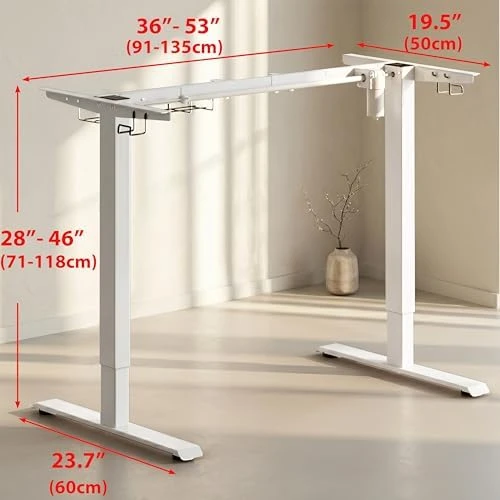 Electric Standing Desk Frame — Standing Desk, SHW